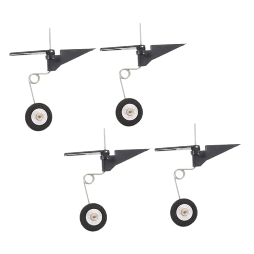 Tofficu 4 Stück Teiliges Rc Flugzeug Heckrad Leichtes Untergestell mit Stabilisierenden Fahrwerksrädern Einfache Montage Schutz bei Landung Passend für Modellflugzeuge Klasse DIY Tofficu 4 Stück Teiliges Rc Flugzeug Heckrad Leichtes Untergestell mit Stabilisierenden Fahrwerksrädern Einfache Montage Schutz bei Landung Passend für Modellflugzeuge Klasse DIY von Tofficu