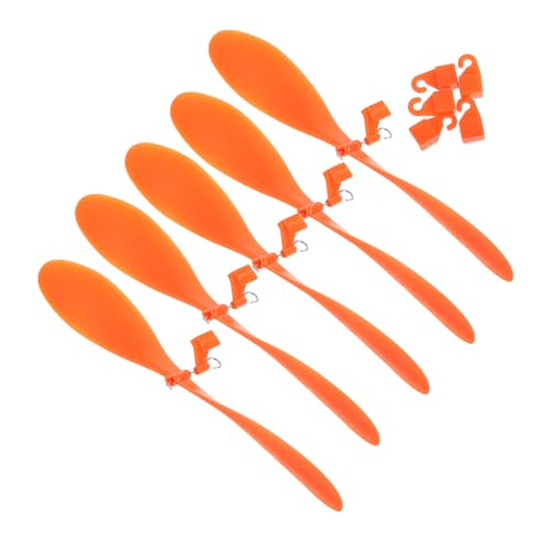 Tofficu 5 Sätze Großer Propeller Für Flugzeugmodellflugzeuge Zubehör DIY Handwerksteile Kunststoff Propellerblätter Für Rc Flugzeuge Modellhubschrauber Ersatzteile von Tofficu