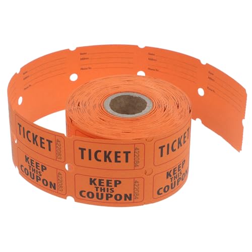 Tofficu 500 Stücke En Ticket Tombola Tickets Für Partys Spiele Konzerte Festivals Universal Eintrittskarten Tofficu 500 Stücke En Ticket Tombola Tickets Für Partys Spiele Konzerte Festivals Universal Eintrittskarten von Tofficu