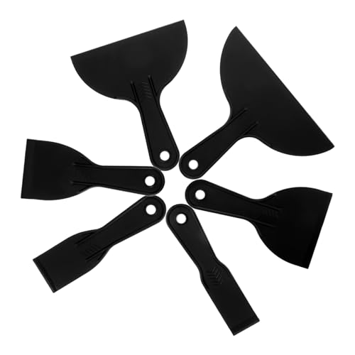 Tofficu 6 Stück Teiliges Spachtelset Flexibel mit Ergonomischem Griff Vielseitig für Tapeten Autofolien und Reparaturen Praktische Reinigungstools für Wand und Fahrzeug Mit Klingen Tofficu 6 Stück Teiliges Spachtelset Flexibel mit Ergonomischem Griff Vielseitig für Tapeten Autofolien und Reparaturen Praktische Reinigungstools für Wand und Fahrzeug Mit Klingen von Tofficu