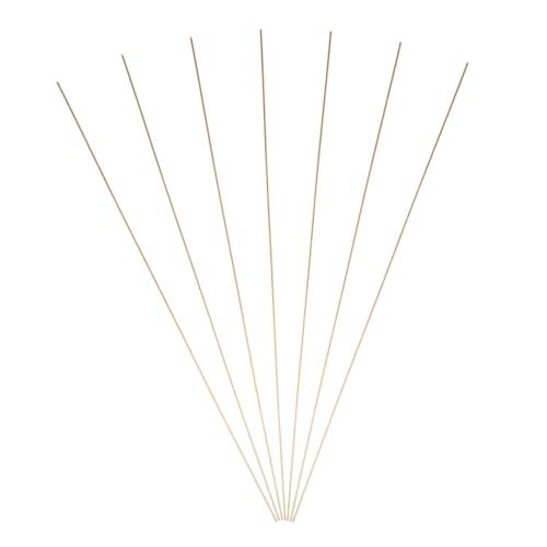 Tofficu 7 Stück Skelettstützen Reparieren Modellrahmenunterstützung Stangen Modelle, Die Teile Reparieren Modellbaustab Model Bastelstange Gebäude Modellmodifikationstool Golden Kupfer von Tofficu