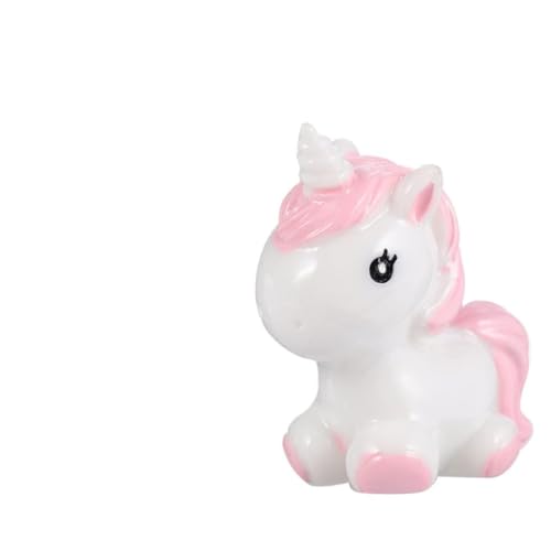 Tofficu 8 Stücke Einhorn Dekoration Miniatur Figuren Unicorns Modell Miniatur Fee Garten Fee Garten Dekoration Miniatur Ornamente von Tofficu