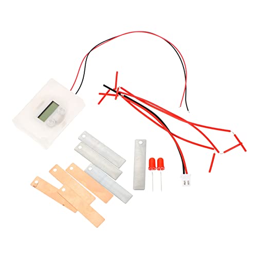 Tofficu DIY Fruchtbatterie Experimentierset für Wissenschaftliches Lernspielzeug Schulprojekt Stromerzeugung Kreatives Pädagogisches Experiment Tofficu DIY Fruchtbatterie Experimentierset für Wissenschaftliches Lernspielzeug Schulprojekt Stromerzeugung Kreatives Pädagogisches Experiment von Tofficu