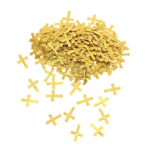 Tofficu Goldfarbenes Kreuz Konfetti aus Kunststoff Präzise Geschnitten Glänzend für Religiöse Feiern Taufen Hochzeiten Geburtstage Vielseitige Tischdekoration Tofficu Goldfarbenes Kreuz Konfetti aus Kunststoff Präzise Geschnitten Glänzend für Religiöse Feiern Taufen Hochzeiten Geburtstage Vielseitige Tischdekoration von Tofficu