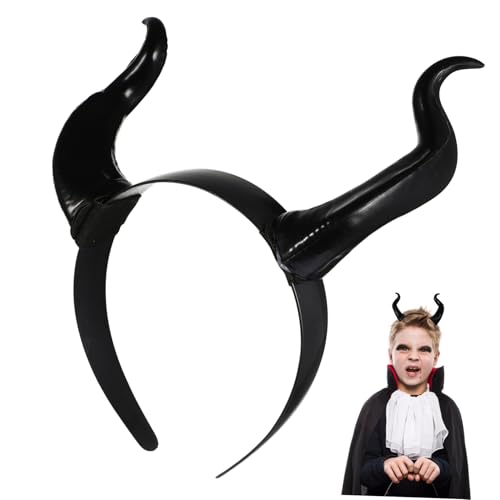 Tofficu Halloween Kopfschmuck Mit Ochsenhörnern Retro Haarreif Für Kostümpartys Gothic Haarschmuck Für Erwachsene Accessoires Für Halloween Und Karneval Tofficu Halloween Kopfschmuck Mit Ochsenhörnern Retro Haarreif Für Kostümpartys Gothic Haarschmuck Für Erwachsene Accessoires Für Halloween Und Karneval von Tofficu