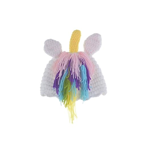 Tofficu Handgefertigtes Einhorn Strickkostüm aus Weicher Wolle für Neugeborene Fotoshooting Requisiten Dehnbare Mütze Bequem und Hautfreundlich Pinkes Outfit für Jungen und Mädchen Tofficu Handgefertigtes Einhorn Strickkostüm aus Weicher Wolle für Neugeborene Fotoshooting Requisiten Dehnbare Mütze Bequem und Hautfreundlich Pinkes Outfit für Jungen und Mädchen von Tofficu