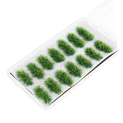 Tofficu Statisches Grasmodell Miniatur-grashaufen Künstliches Pflanzenbüschel-Ornament Simuliertes Grasdekor Miniaturgras Für Die Landschaft von Tofficu