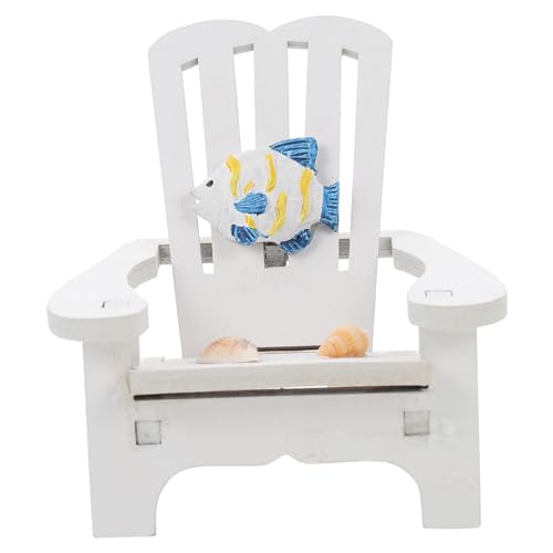Tofficu Miniatur Holz Strandstuhl Deko Modell Leichter Klappbarer Liegestuhl für Tischdekoration und DIY Garten Detailgetreue Mediterrane Strandmöbel Zufälliger Stil Tofficu Miniatur Holz Strandstuhl Deko Modell Leichter Klappbarer Liegestuhl für Tischdekoration und DIY Garten Detailgetreue Mediterrane Strandmöbel Zufälliger Stil von Tofficu