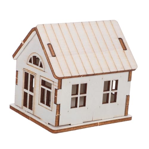 Tofficu Unfertiges DIY Miniatur Holzhaus Bausatz Puzzle Holzmodell für Weihnachten Dekoratives Tischzentrum Robustes Naturholz Bastelset für Erwachsene Tofficu Unfertiges DIY Miniatur Holzhaus Bausatz Puzzle Holzmodell für Weihnachten Dekoratives Tischzentrum Robustes Naturholz Bastelset für Erwachsene von Tofficu