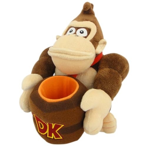 Nintendo Together+ – Plüsch Super Mario – Donkey Kong mit Fass 21 cm Nintendo Together+ – Plüsch Super Mario – Donkey Kong mit Fass 21 cm von Together Plus