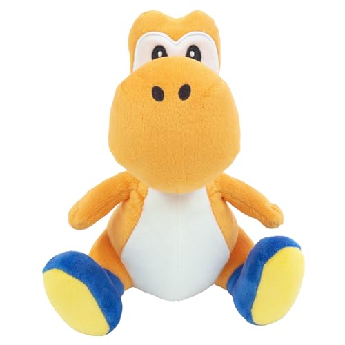 Nintendo Together+ – Plüschtier Super Mario – Allstar Kollektion AC48 – Yoshi Orange, 20 cm von Together Plus