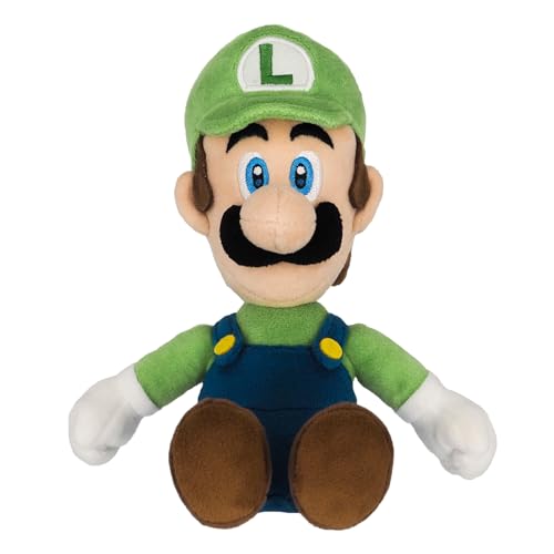 Nintendo Together+ – Super Mario Plüschfigur – Luigi, 26 cm von Together Plus