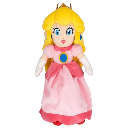 Nintendo Together+ Super Mario Plüschtier, Peach, 26 cm Nintendo Together+ Super Mario Plüschtier, Peach, 26 cm von Together Plus