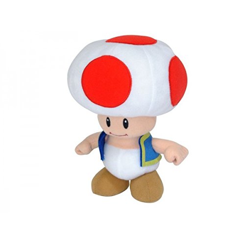 Together - Peluche Toad Rouge 20cm - 3384830028319 von Super Mario