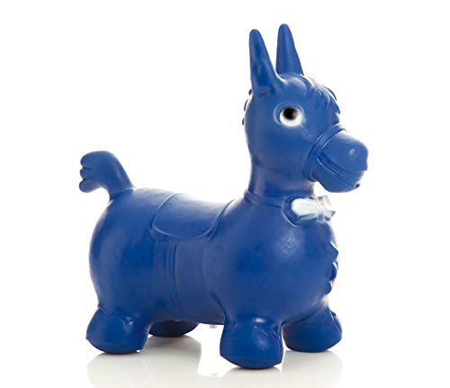 Togu Hüpftier Bonito das Hüpfpferd, Made in Germany, blau von Togu