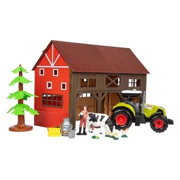 Ackers Ville Bauernhaus mit Traktor Licht und Sound Spielset, 12tlg. Ackers Ville Bauernhaus mit Traktor Licht und Sound Spielset, 12tlg. von Toi-Toys