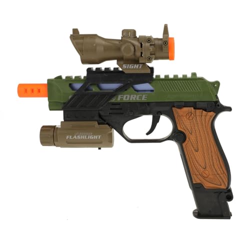 Alfafox Pistool Militair met Licht en Geluid en Zaklamp Alfafox Pistool Militair met Licht en Geluid en Zaklamp von Toi-Toys