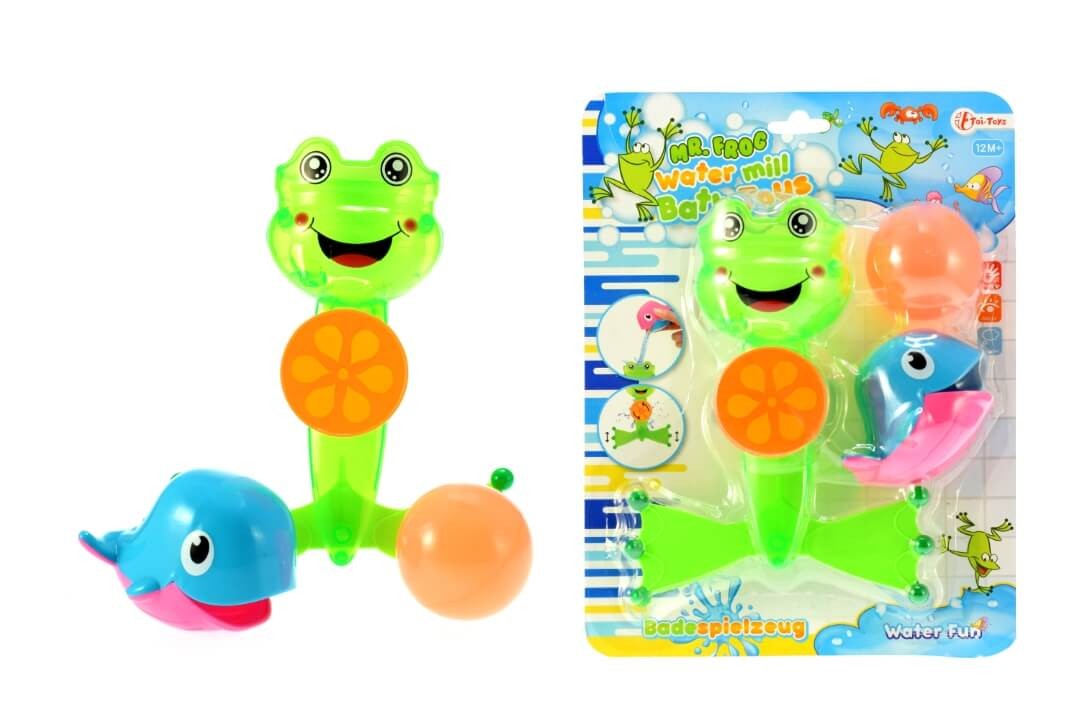 Baby Wasserrad, Frosch, mit Zubehör von Toi-Toys