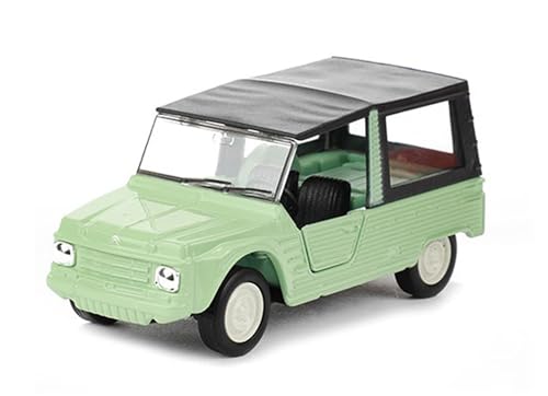 Citroen MEHARI 1968 Modellauto aus Metall mit Rückzugmotor Modell Auto Spielzeugauto Spielzeug Geschenk 4-Varianten Welly 16 (Grün) von Toi-Toys
