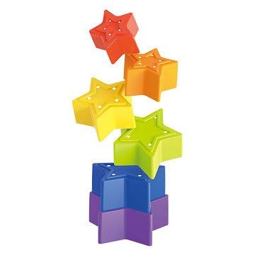 Little Stars Baby Stapeltoren Ster, 6dlg. Little Stars Baby Stapeltoren Ster, 6dlg. von Toi-Toys