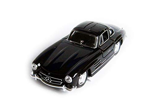 Toi-Toys Mercedes-Benz 300SL Modellauto Welly Modell Metall Auto Kinder Geschenk 3-Varianten 23 (Schwarz) von Toi-Toys