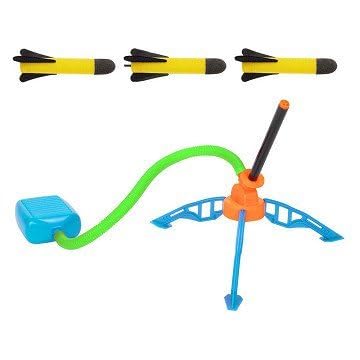 Play Out Luftdruck Rakete Startbasis mit 3 Raketen Play Out Luftdruck Rakete Startbasis mit 3 Raketen von Toi-Toys