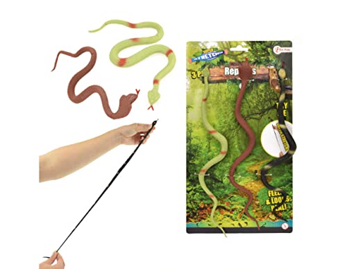 Toi Toys 3 dehnbare Schlangen auf der Karte von Toi-Toys