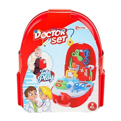 Toi Toys Arztset im Rucksack 16-teilig von Toi-Toys