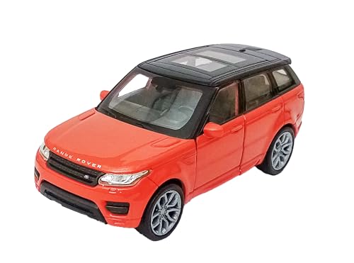 Toi-Toys Land Rover Range Rover Sport 4 Farben Modellauto Modell Auto Spielzeugauto 65 (Orange) von Toi-Toys
