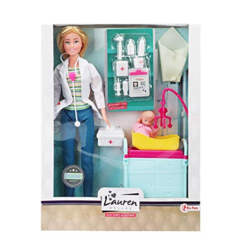 Toi Toys Lauren Arztpuppe mit Baby von Toi-Toys