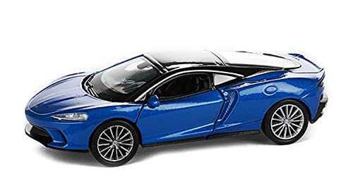 Toi-Toys MCLAREN GT Modellauto 11,6cm mit Rückzugmotor Modell Auto aus Metall Spielzeugauto 4-Farben 56 (Blau-Metallic) von Toi-Toys