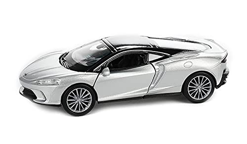 Toi-Toys MCLAREN GT Modellauto 11,6cm mit Rückzugmotor Modell Auto aus Metall Spielzeugauto 4-Farben 56 (Silber) von Toi-Toys