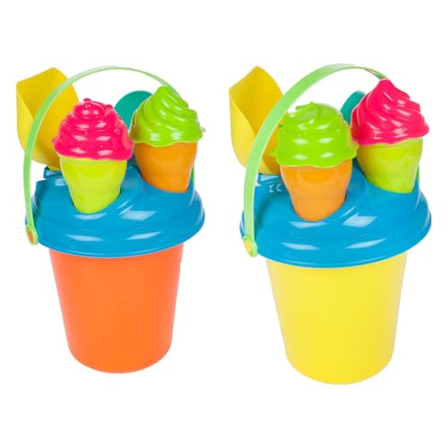 Toi-Toys Play Out Strandset Emmer en Ijsvormen, 8dlg. von Toi-Toys