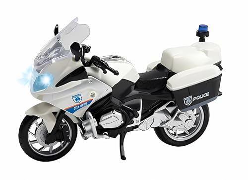Toi-Toys Polizei Motorrad Police mit Licht und Sound 1:20 Polizeimotorrad Modell Spielzeugmotorrad Spielzeug 92 Toi-Toys Polizei Motorrad Police mit Licht und Sound 1:20 Polizeimotorrad Modell Spielzeugmotorrad Spielzeug 92 von Toi-Toys
