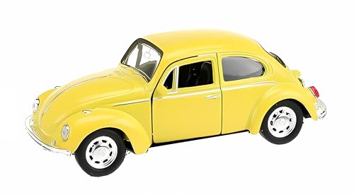 Toi-Toys Volkswagen Beetle Käfer VW Modellauto 4-Varianten Modell Auto Spielzeugauto 137 (Gelb) von Toi-Toys