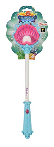 Toi-Toys Zauberstab Muschel mit Licht | für Meerjungfrauen und Nixen | in 3 Farben | 1 Stück von Toi-Toys