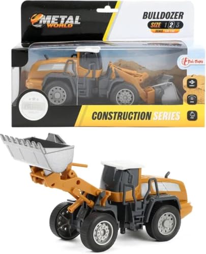 Toi-Toys planierraupe Metal junior 1:55 Stahl gelb/grau Toi-Toys planierraupe Metal junior 1:55 Stahl gelb/grau von Toi-Toys