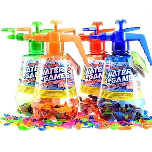 Wasserballon-Pumpe mit 100 Ballons / Wasserbomben Wasserballon-Pumpe mit 100 Ballons / Wasserbomben von Toi-Toys