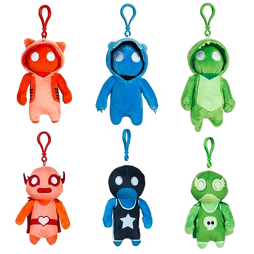 Toikido P.M.I. Gang Beasts Clip On Plush Characters 13cm (S1) (Random) (GB7004) von Toikido