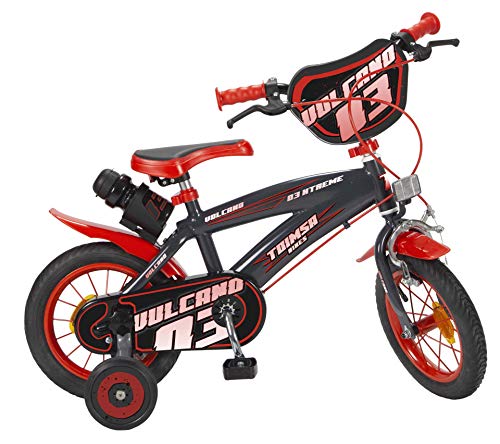 Toimsa - Fahrrad 12 Zoll Modell Vulcano 3-5 Jahre, 12011, Mehrfarbig Toimsa - Fahrrad 12 Zoll Modell Vulcano 3-5 Jahre, 12011, Mehrfarbig von Toimsa