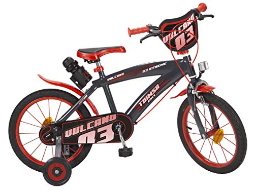 Toimsa Kinderfahrrad Vulcano 16 Zoll mit Stützrädern Trinkflasche 5-7 Jahre Toimsa Kinderfahrrad Vulcano 16 Zoll mit Stützrädern Trinkflasche 5-7 Jahre von Toimsa