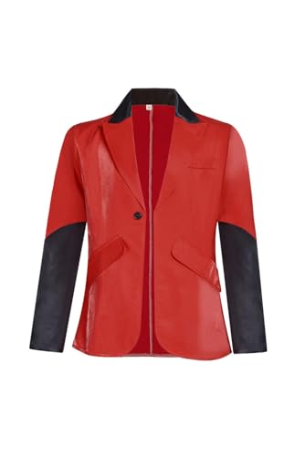 Geister Papa Emeritus Kostüm rote Jacke Mantel Anzüge Halloween Karneval Cosplay für Herren von Toitaly