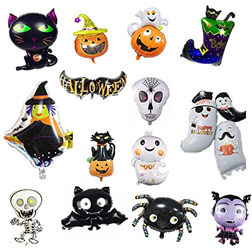 Aluminiumfolie Halloween Balloons von Tokaneit