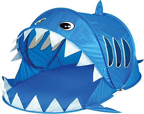 TollesfürKinder - Kinder Spielzelt Hai - Pop Up Zelt für Kinder - 180x 95 x 86 cm - Garten - Terasse - Wohnung - Balkon - Kinderzimmer TollesfürKinder - Kinder Spielzelt Hai - Pop Up Zelt für Kinder - 180x 95 x 86 cm - Garten - Terasse - Wohnung - Balkon - Kinderzimmer von TollesfürKinder