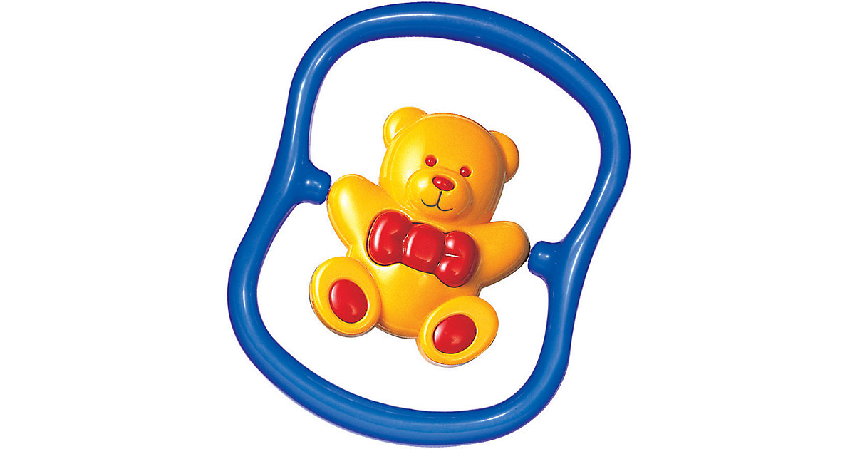 Teddybär Rassel weiß/beige von Tolo