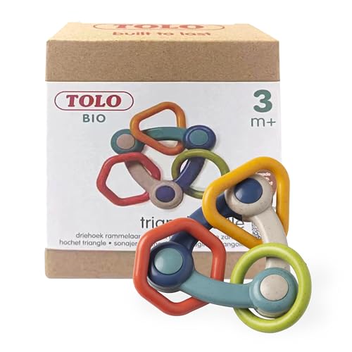 Tolo Bio Dreieckige Rassel von Tolo