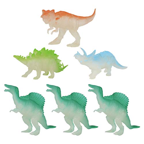 Tomaibaby 6Pcs Glow in Dark Dinosaurier Spielzeug Set Simulation Kunststoff Nachtleuchtende Tier Modell Spielzeug Desktop Dekorative Ornament für Kinder Kinder Kleinkind Zufällig Stil Tomaibaby 6Pcs Glow in Dark Dinosaurier Spielzeug Set Simulation Kunststoff Nachtleuchtende Tier Modell Spielzeug Desktop Dekorative Ornament für Kinder Kinder Kleinkind Zufällig Stil von Tomaibaby