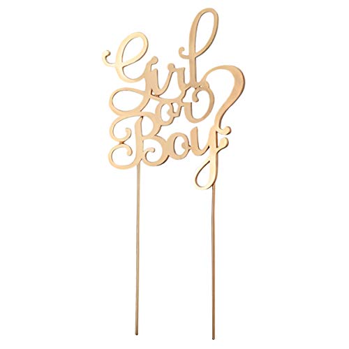 Tomaibaby Mädchen Oder Junge Kuchen Topper Cupcake Topper Kuchen Dekor Pick für Jungen Und Mädchen Baby Dusche Party Kuchen Dekoration Tomaibaby Mädchen Oder Junge Kuchen Topper Cupcake Topper Kuchen Dekor Pick für Jungen Und Mädchen Baby Dusche Party Kuchen Dekoration von Tomaibaby