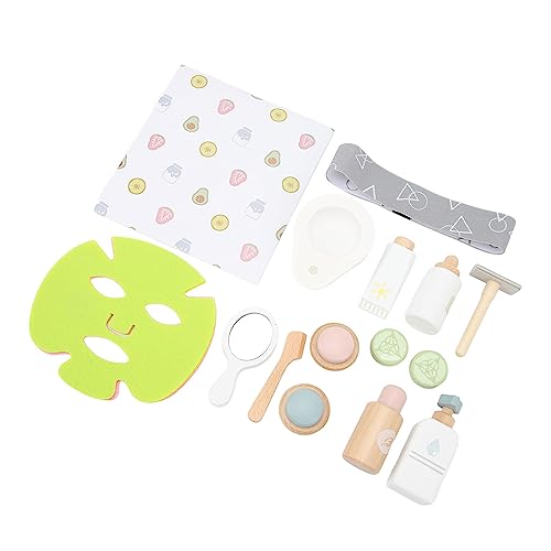Make-up-Set, Realistisches Kosmetikset aus Holz, Spielzeug in Satten Farben für Zuhause Make-up-Set, Realistisches Kosmetikset aus Holz, Spielzeug in Satten Farben für Zuhause von Tomantery