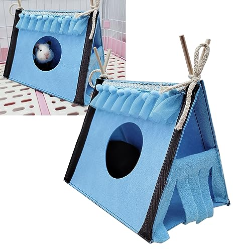 Tunnelvorhang mit Spielzeugratte Versteckt (Blau) von Tomantery
